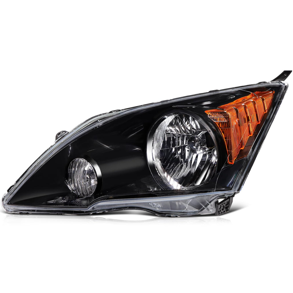 Chrome Housing Clear Corner Headlight Assembly C225