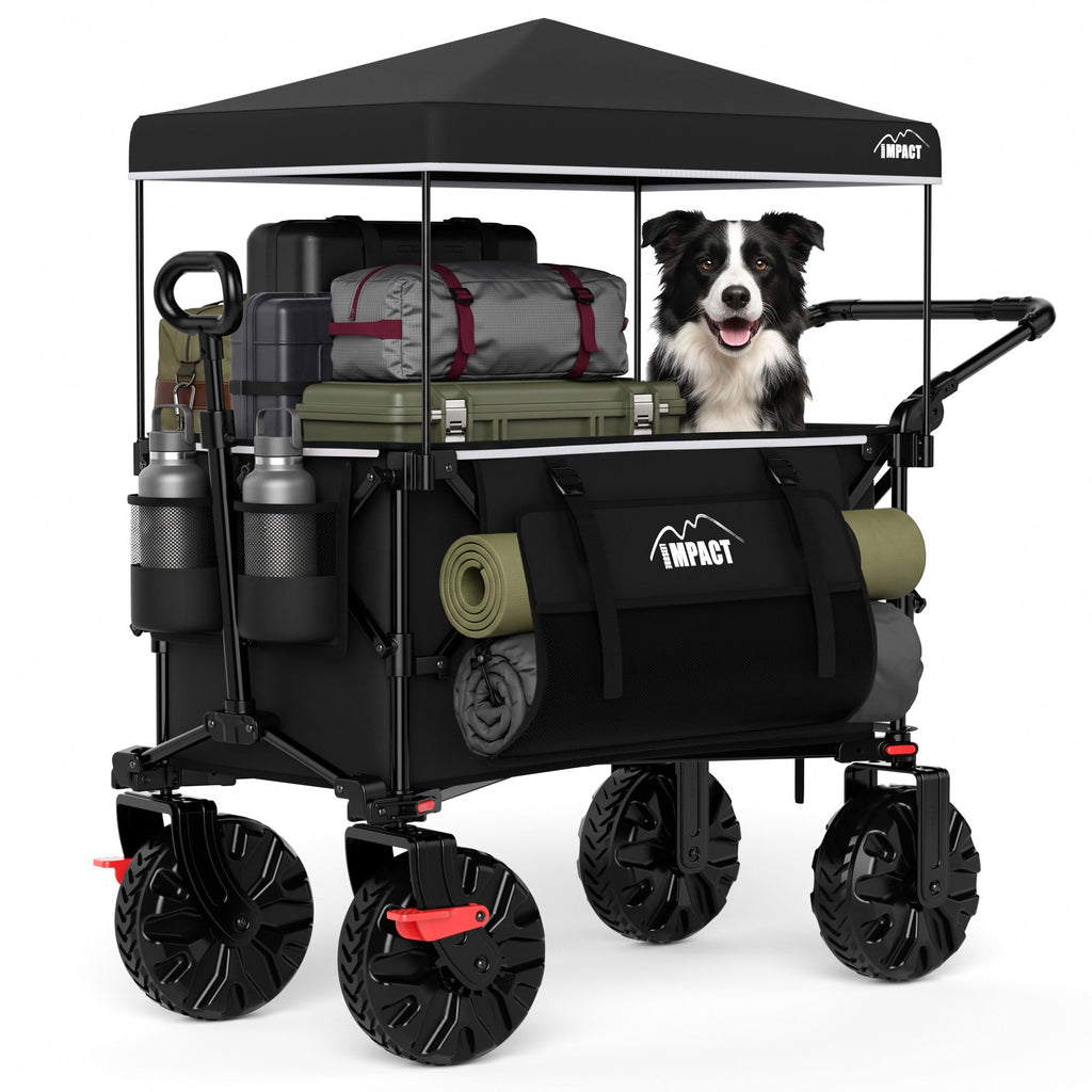 Foldable Push Wagon with Canopy G960