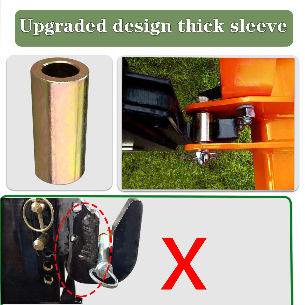 Quick Hitch Adapter with Adapter Sleeve D973