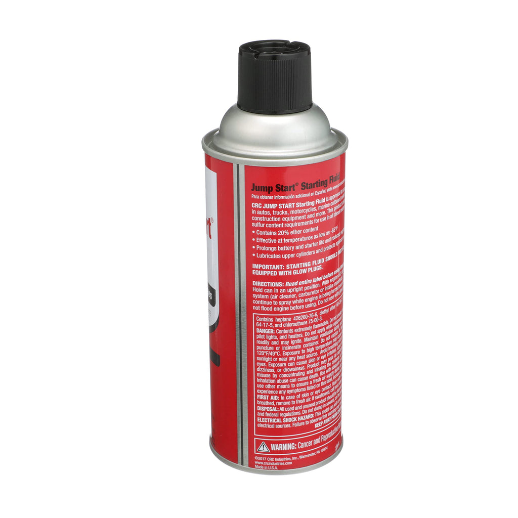 Jump Start Starting Fluid with Lubricity, 11 Wt Oz X527964