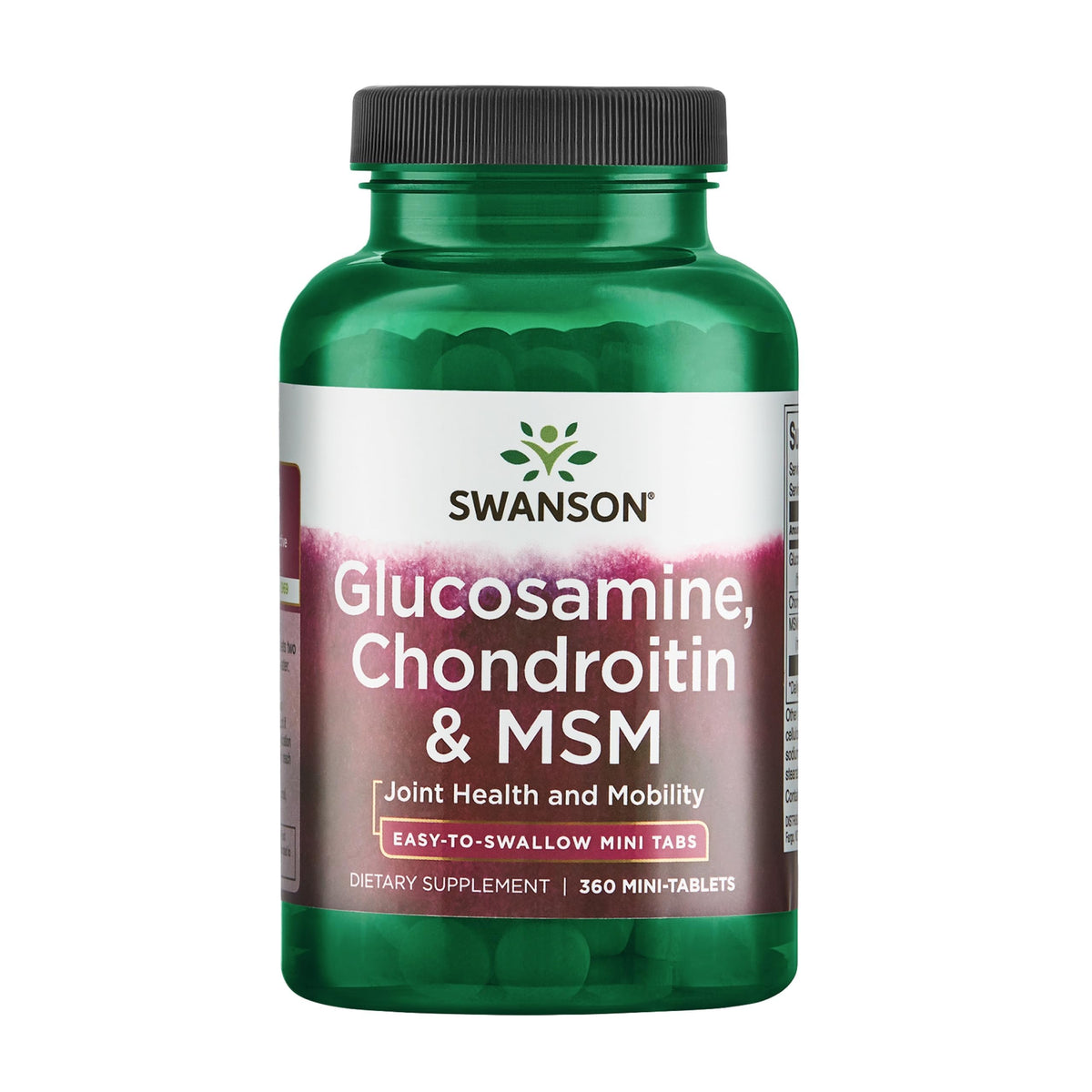 Glucosamine, Chondroitin & MSM 360 Mini-Tablets B961