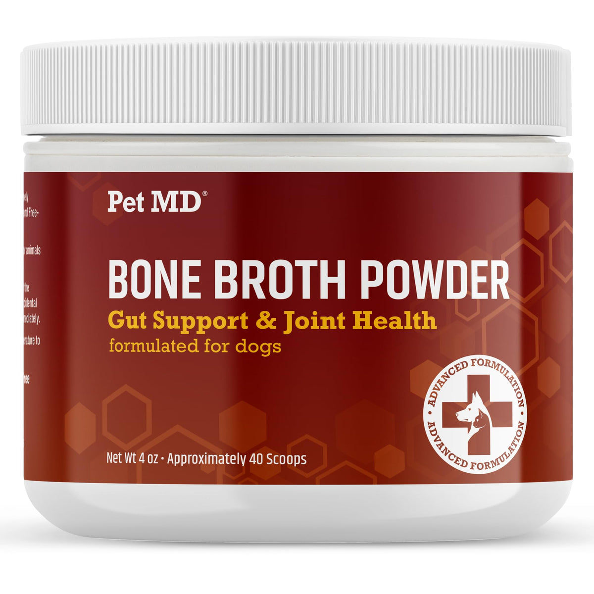 Bone Broth Powder Supplement & Peanut Butter Flavor Pill Paste V461915