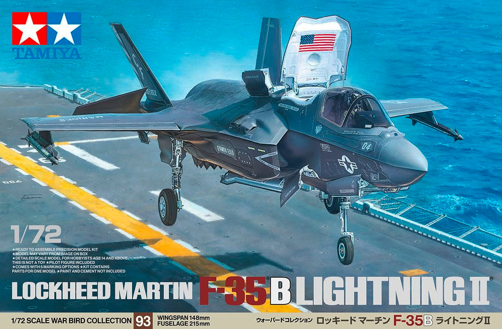 1:72 F-35B Lightning II Plastic Model Kit J18696