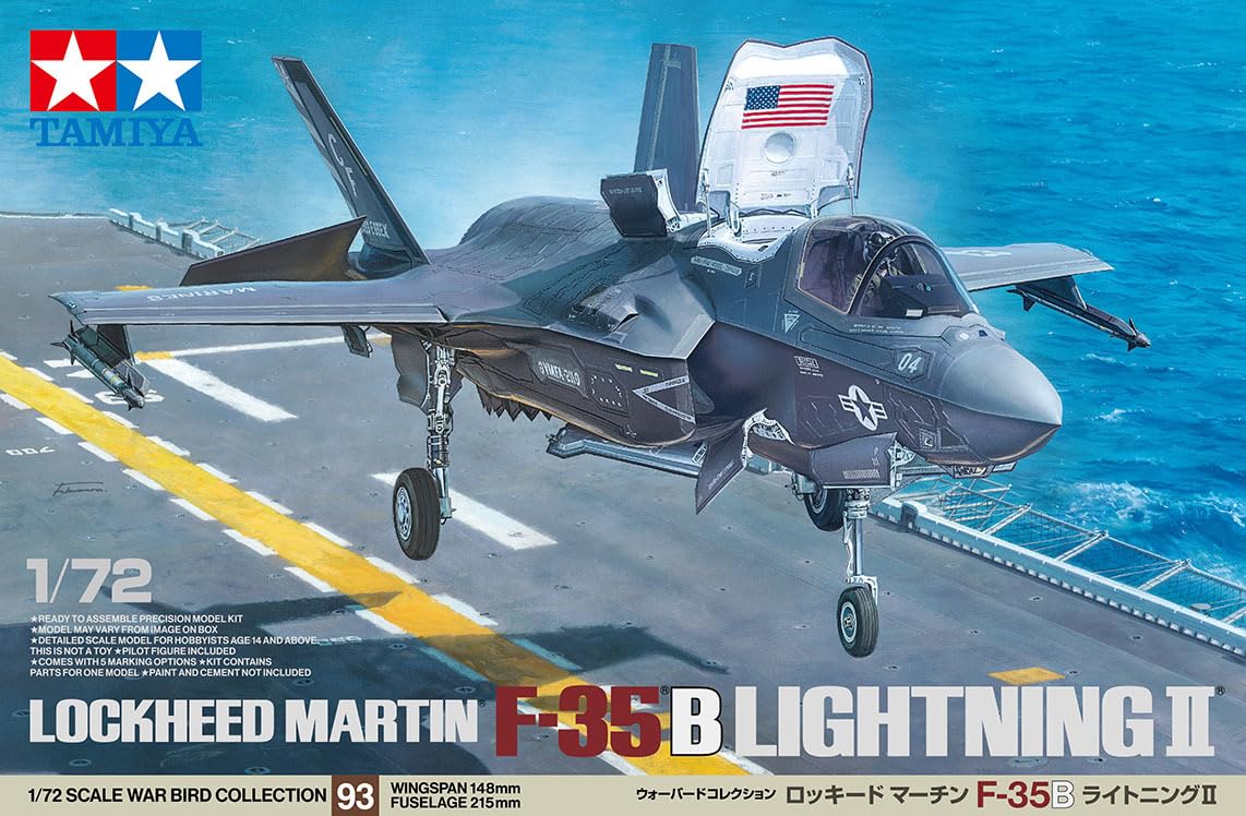 1:72 F-35B Lightning II Plastic Model Kit J18696