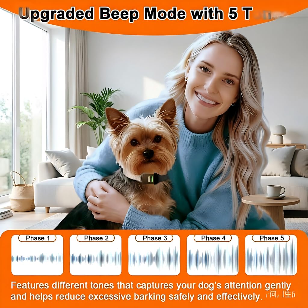 2 Pack Small Anti Barking Training Collar S3639