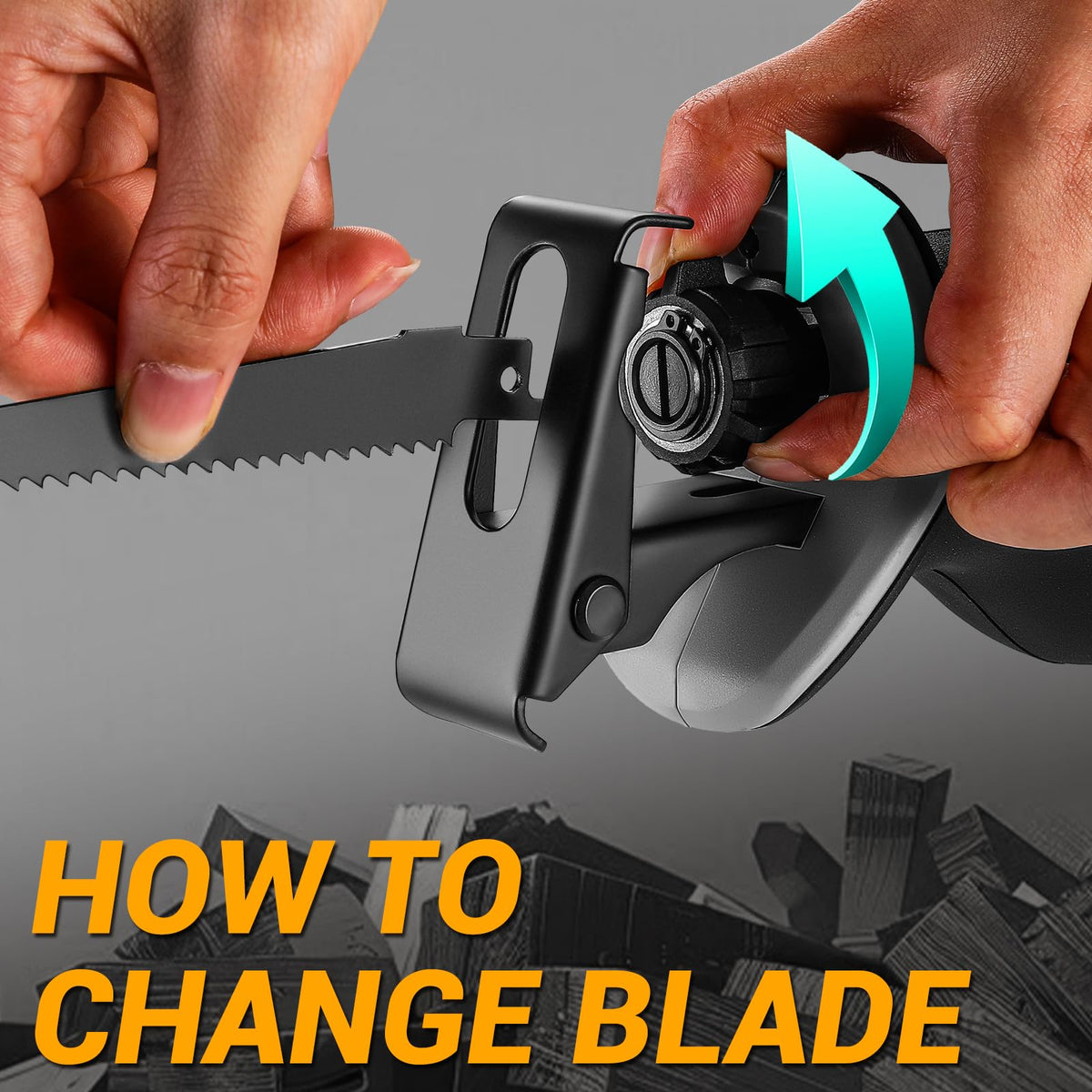 20V Cordless Reciprocating Saw with Battery and Charger T721514