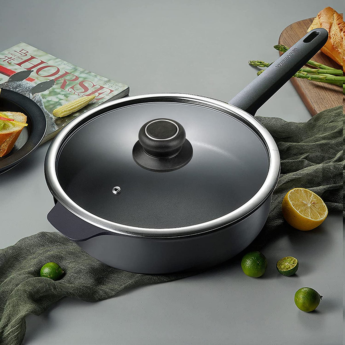 11 Inch Tempered Glass Pan Lid W301