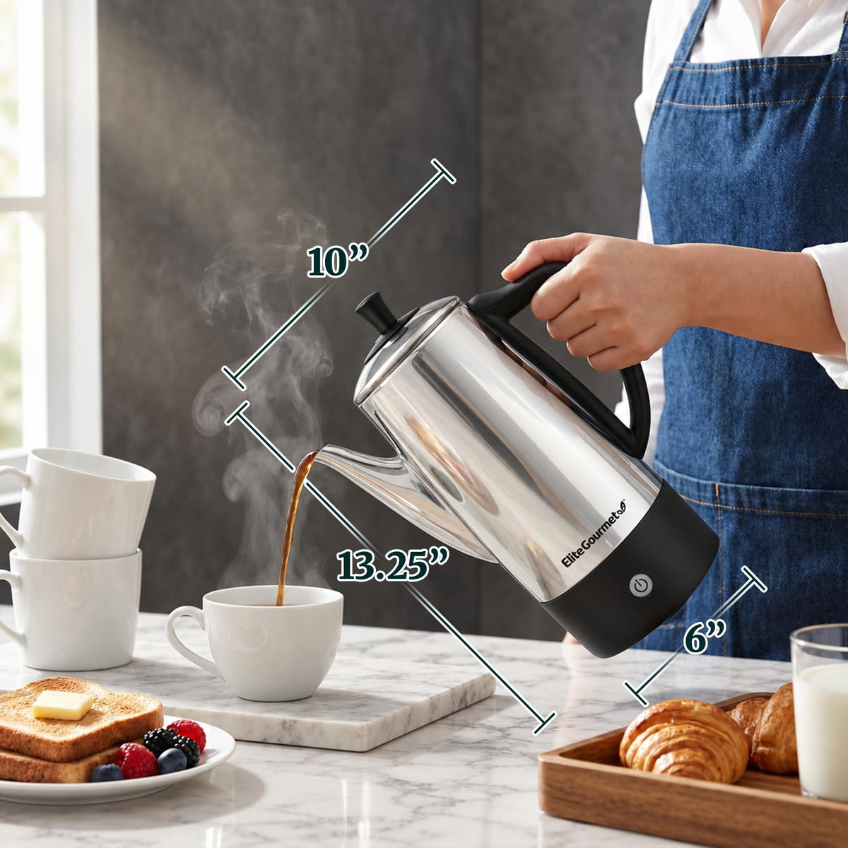 12-Cup Electric Coffee Percolator X237927