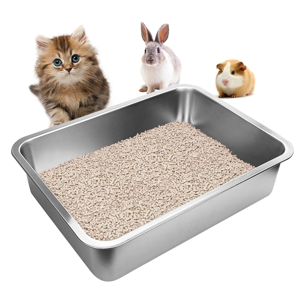 Stainless Steel Litter Box G808