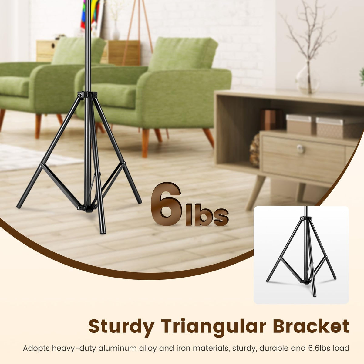 6.5 x 10ft Backdrop Support Stand Kit X329