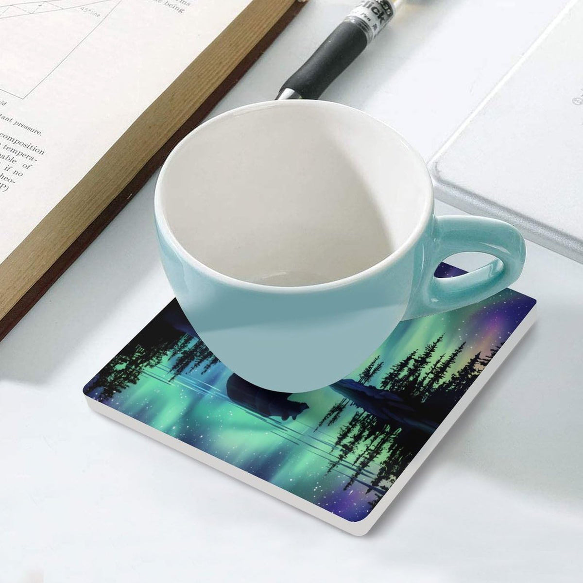 Ceramic Coasters Set K886