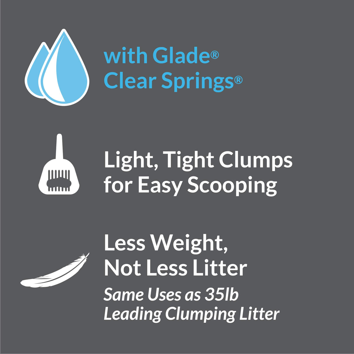 Clumping Low Dust Lightweight Cat Litter 6 lb Z406369