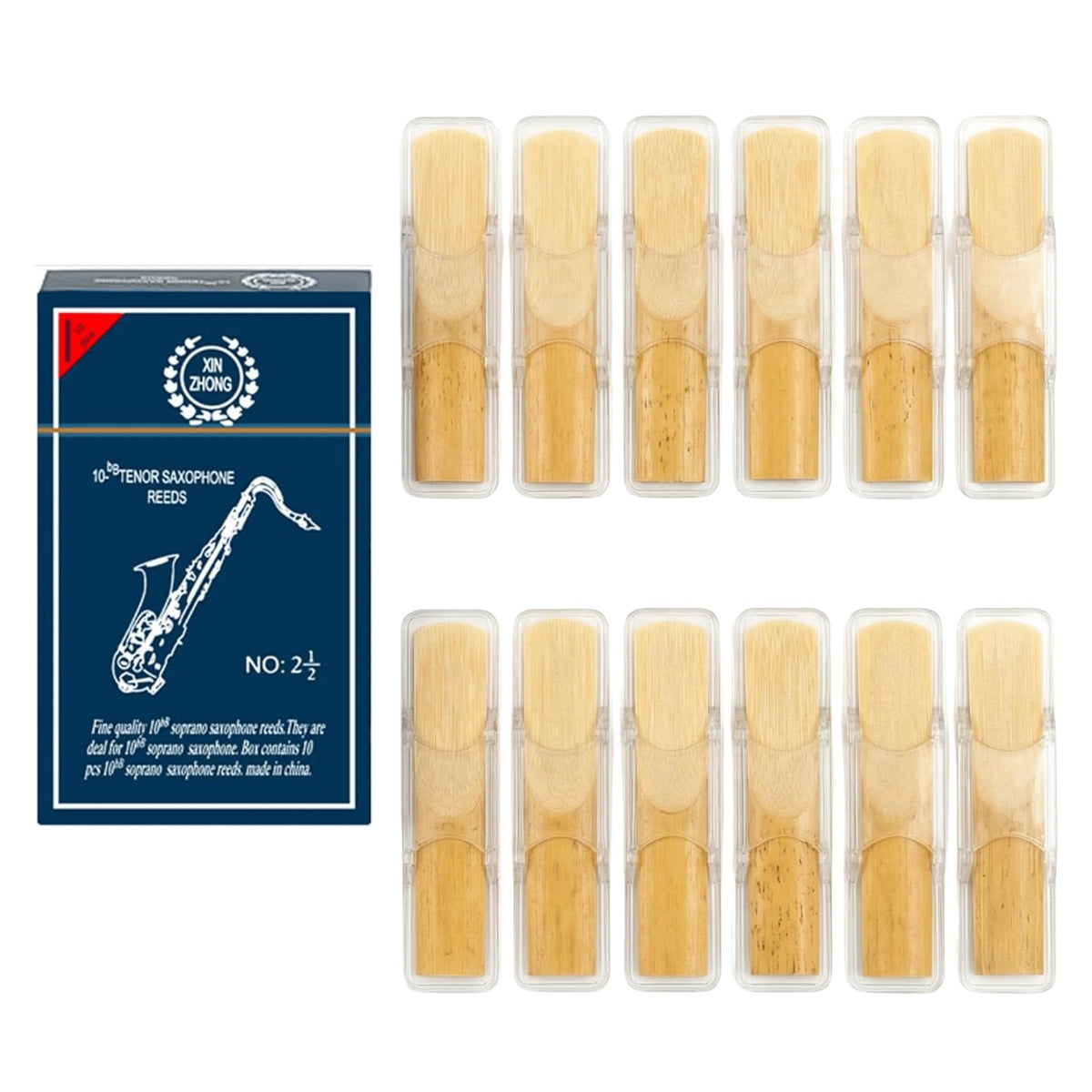 Alto Saxophone Reeds Strength 2.5 10 Pack Q69099