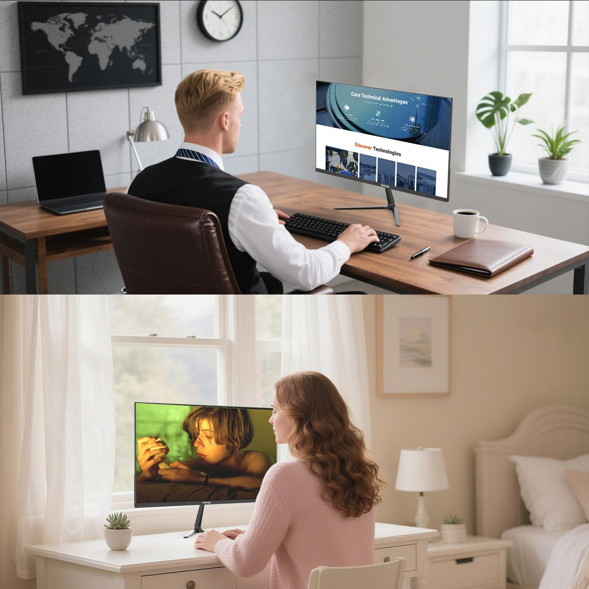 23.8 inch Full HD VA Monitor 75Hz Black M22581