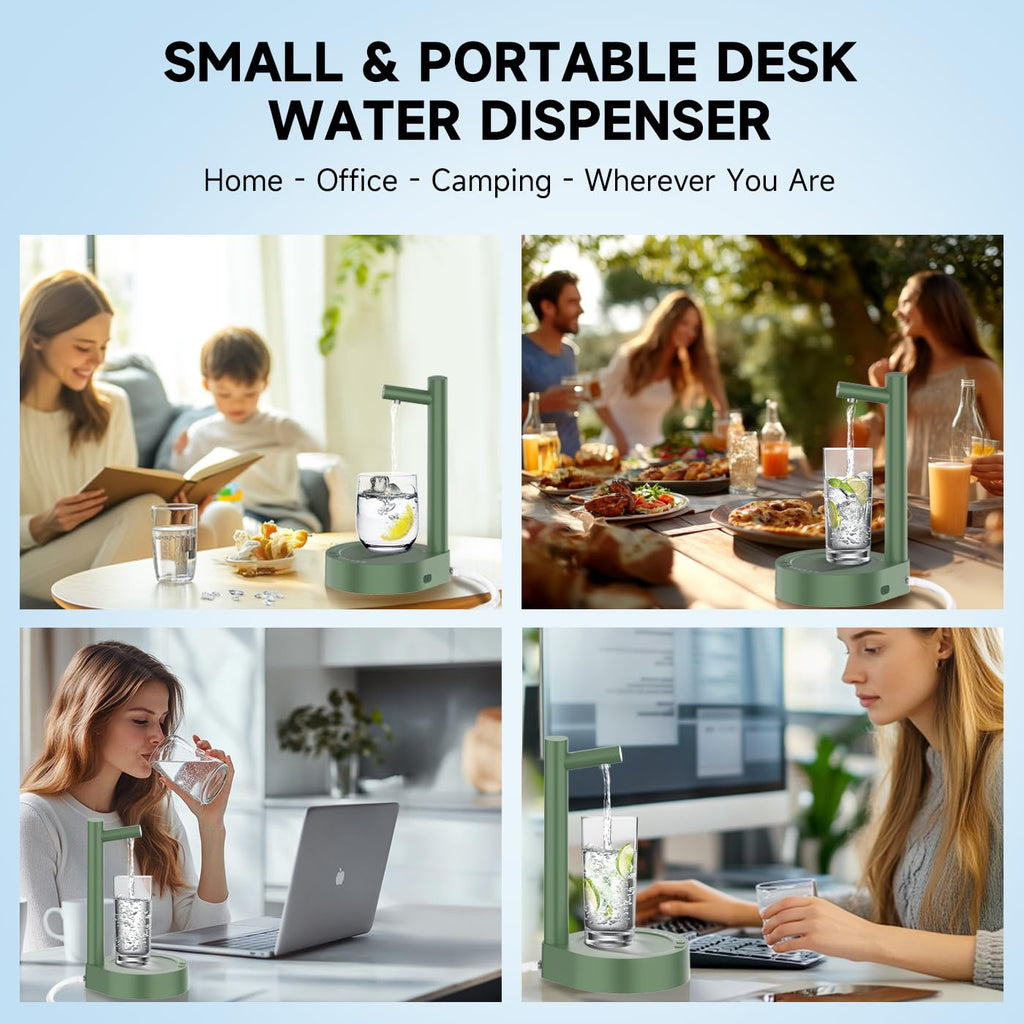 Desktop 5 Gallon Water Dispenser with USB-C Charging K137702