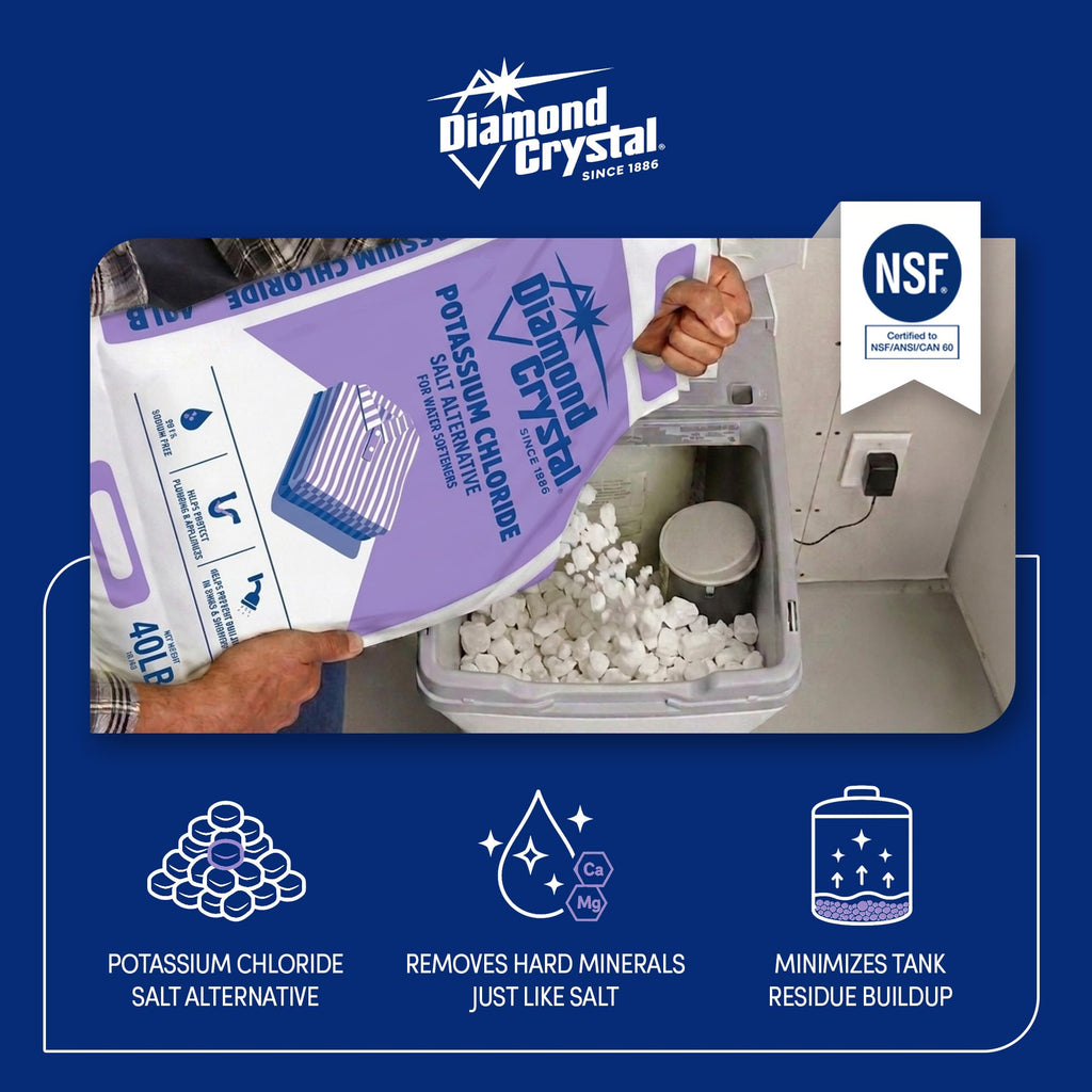 Potassium Chloride Salt Alternative 40 Pounds M59865