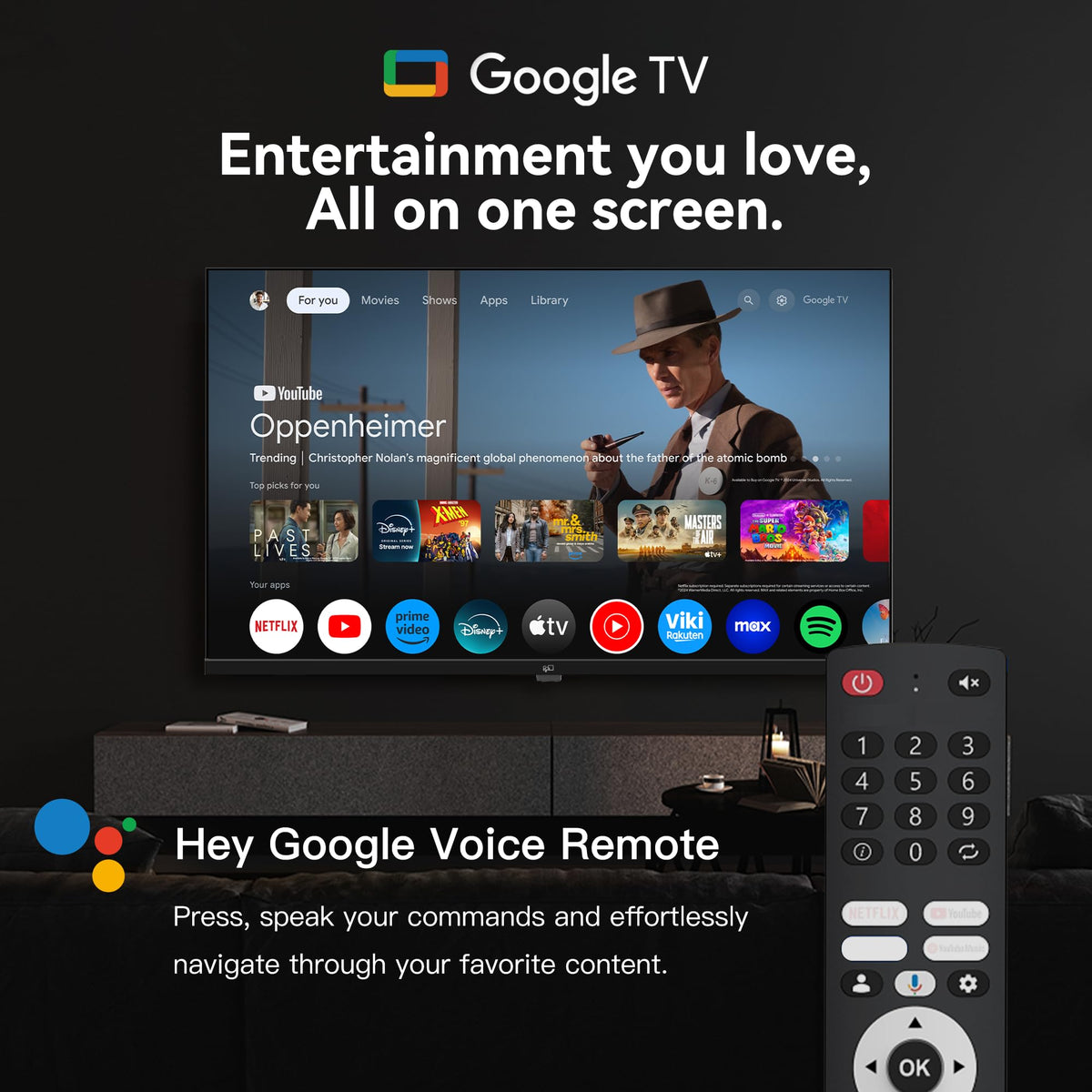 40-inch 1080p Full HD Smart TV V3341
