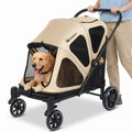Foldable Dog Stroller with Ramp F4140