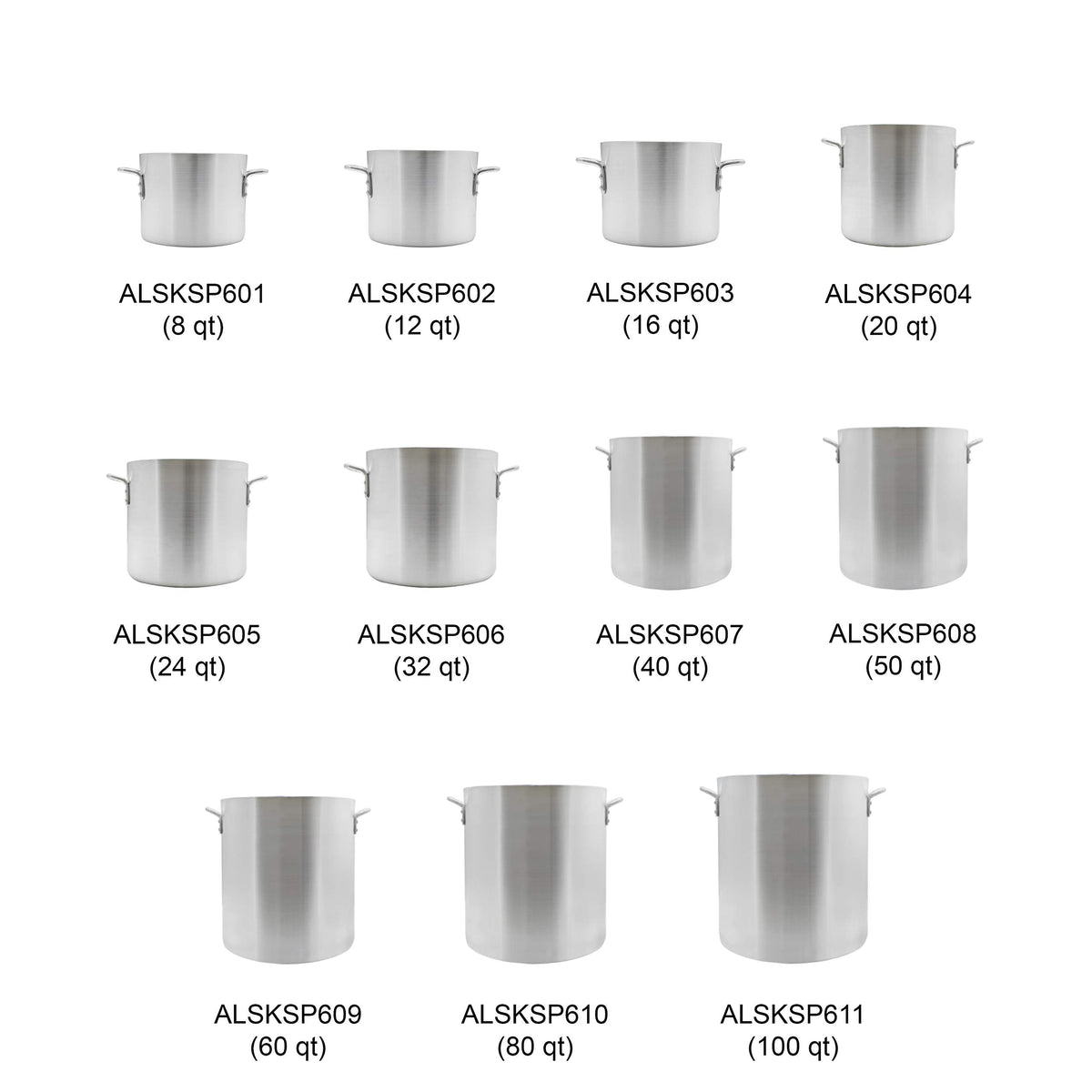 60 quart Aluminum Stock Pot L440152