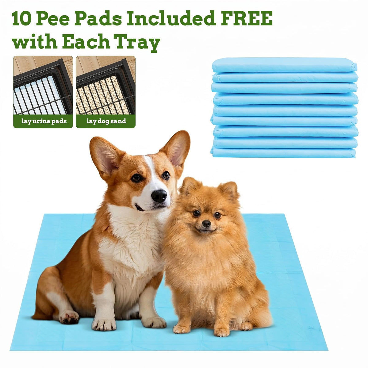 304 Stainless Steel Grass Potty Tray F561