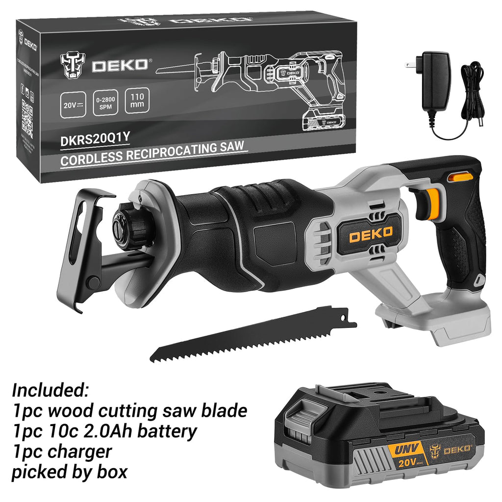 20V Cordless Reciprocating Saw with Battery and Charger T721514
