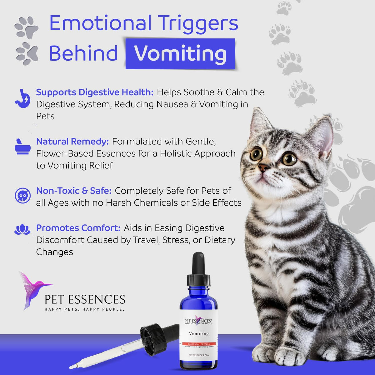 1 oz Natural Flower Essences for Dogs, Cats & Horses K45648