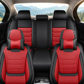 Black Red Seat Covers Full Set C684724