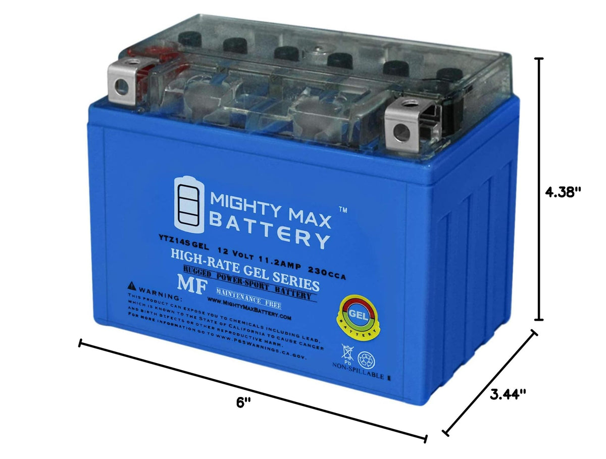 12V 11.2Ah GEL Battery T304