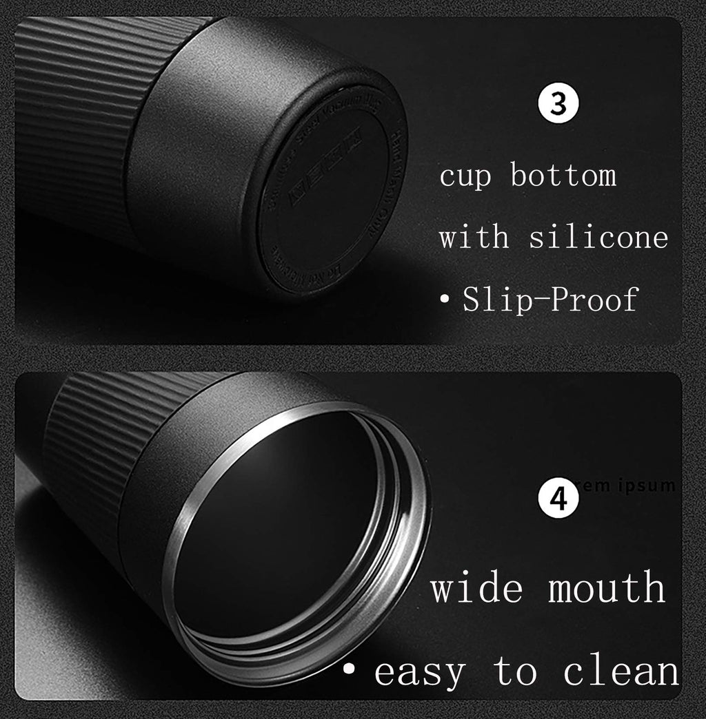 17oz Stainless Steel Vacuum Insulated Travel Mug D6107