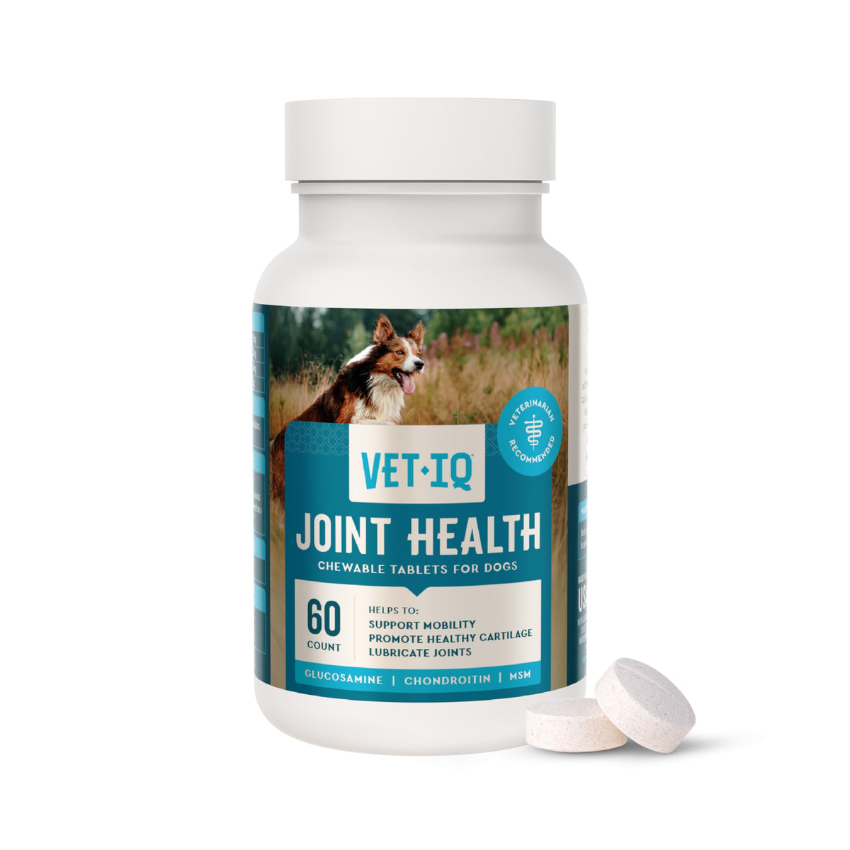 Hip & Joint Chewable Tablets for Dogs, 60ct W11063