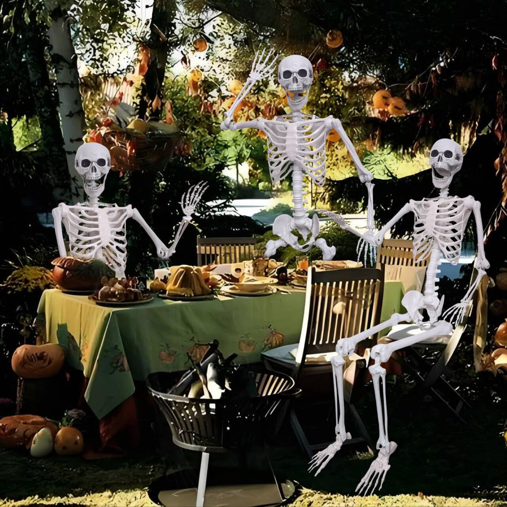 5.4Ft Posable Life Size Plastic Skeletons N918