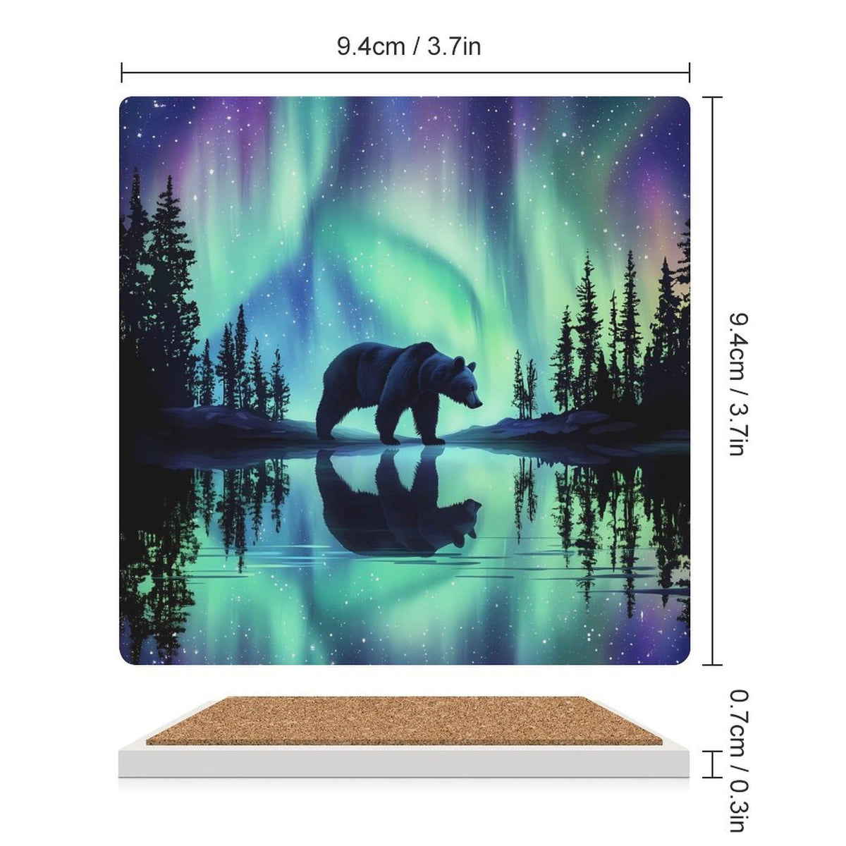 Ceramic Coasters Set K886