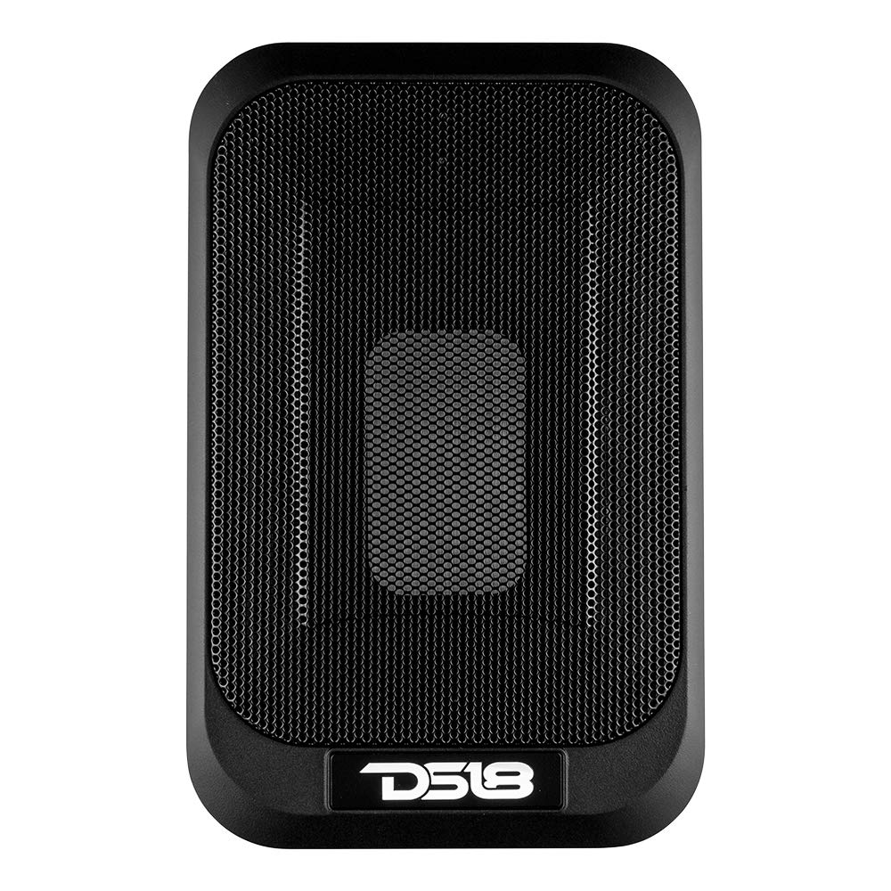 7x9 UnderSeat Slim Amplified Car Subwoofer with 4x6 Passive Radiator V7127