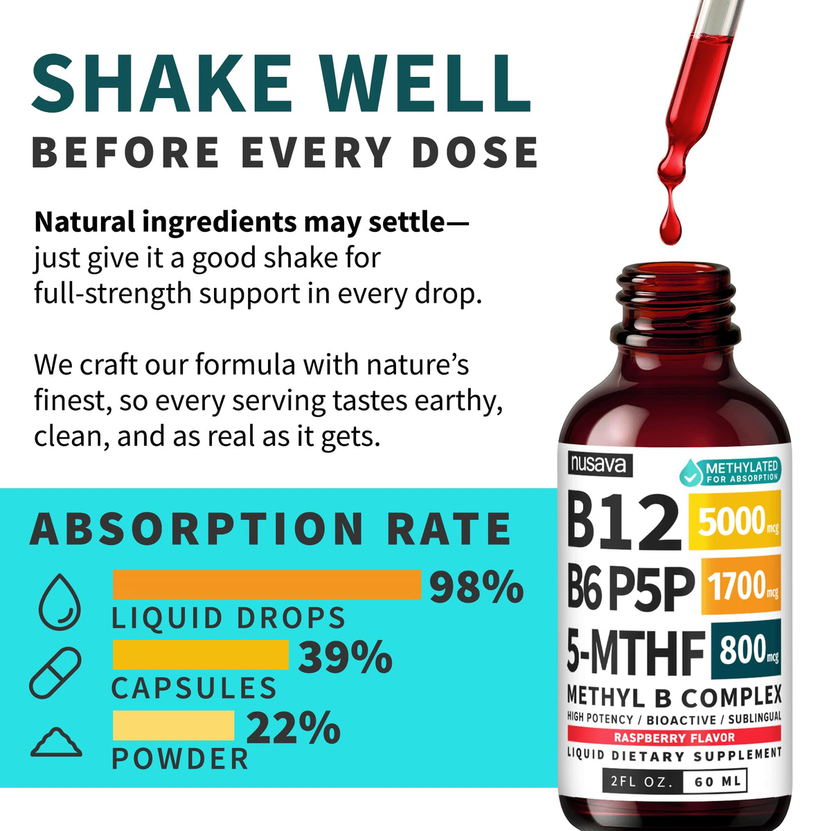 Methylated B Complex Liquid Drops Pack of 4 E403983