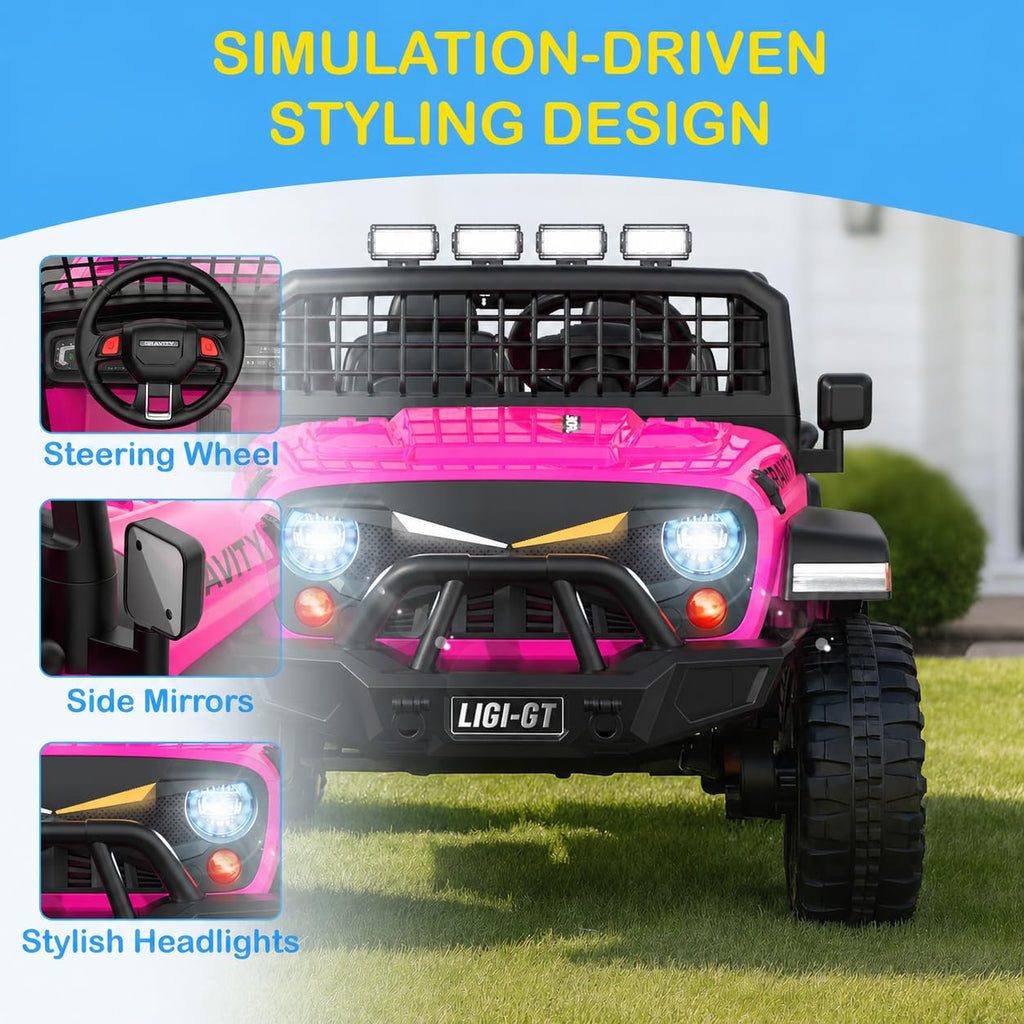 24V 2 Seater 4WD Ride On Car F66210