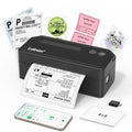 Bluetooth Thermal Shipping Label Printer Black I7855