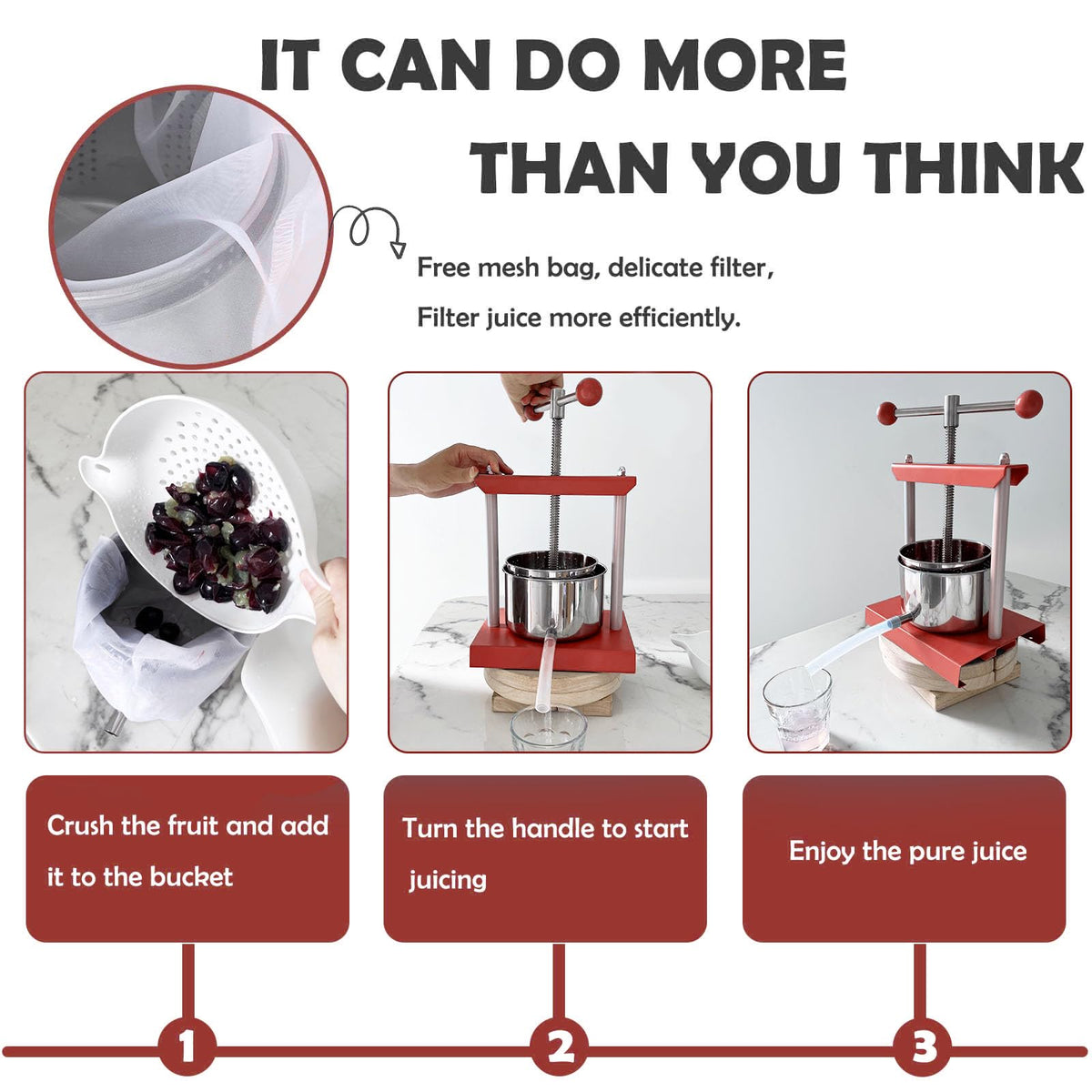 0.8 Gallon Stainless Steel Manual Press C726661