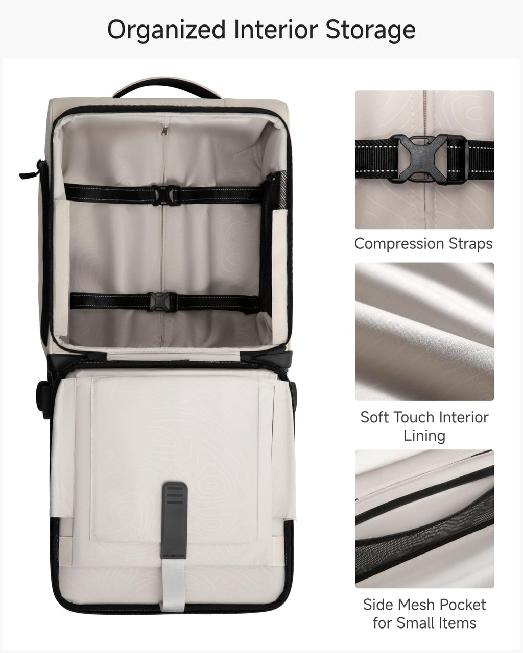 Black Underseat Carry On Bag G3957