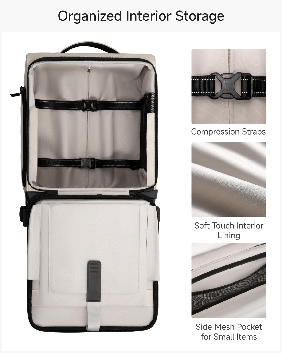 Black Underseat Carry On Bag G3957