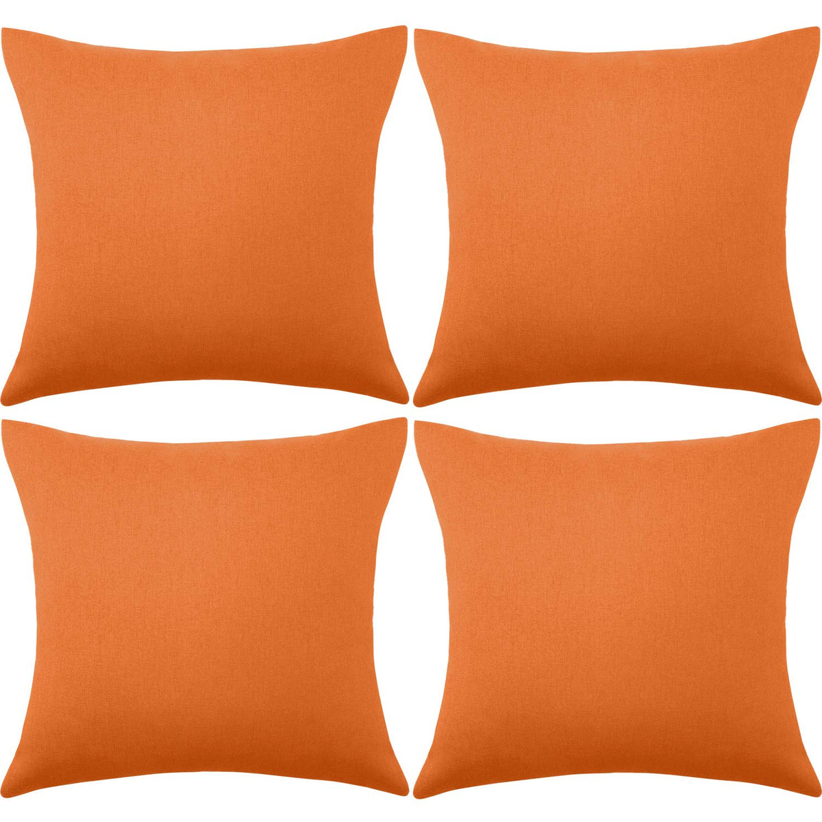 4 Pack Outdoor Throw Pillow Covers 18x18 U606