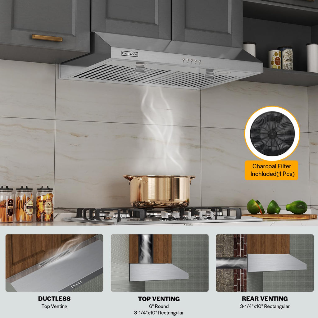 Ductless Under Cabinet Range Hood 30 Inch J797054