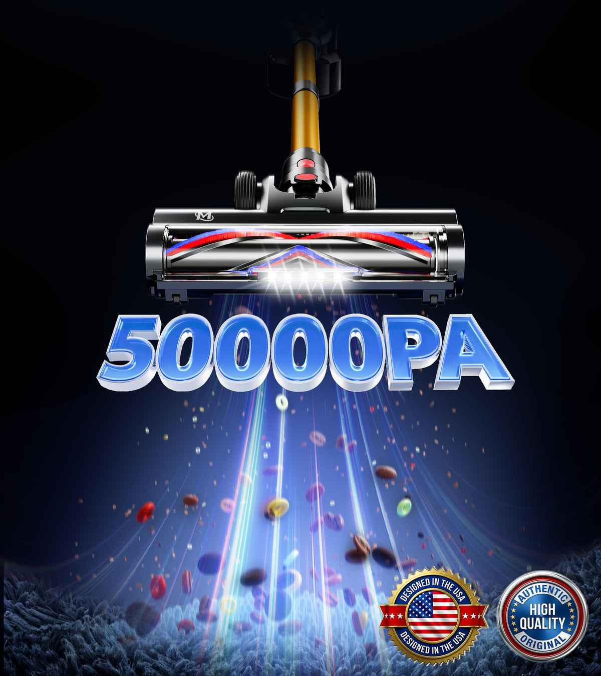 600W 50KPA 65Mins Cordless Stick Vacuum Cleaner C20020