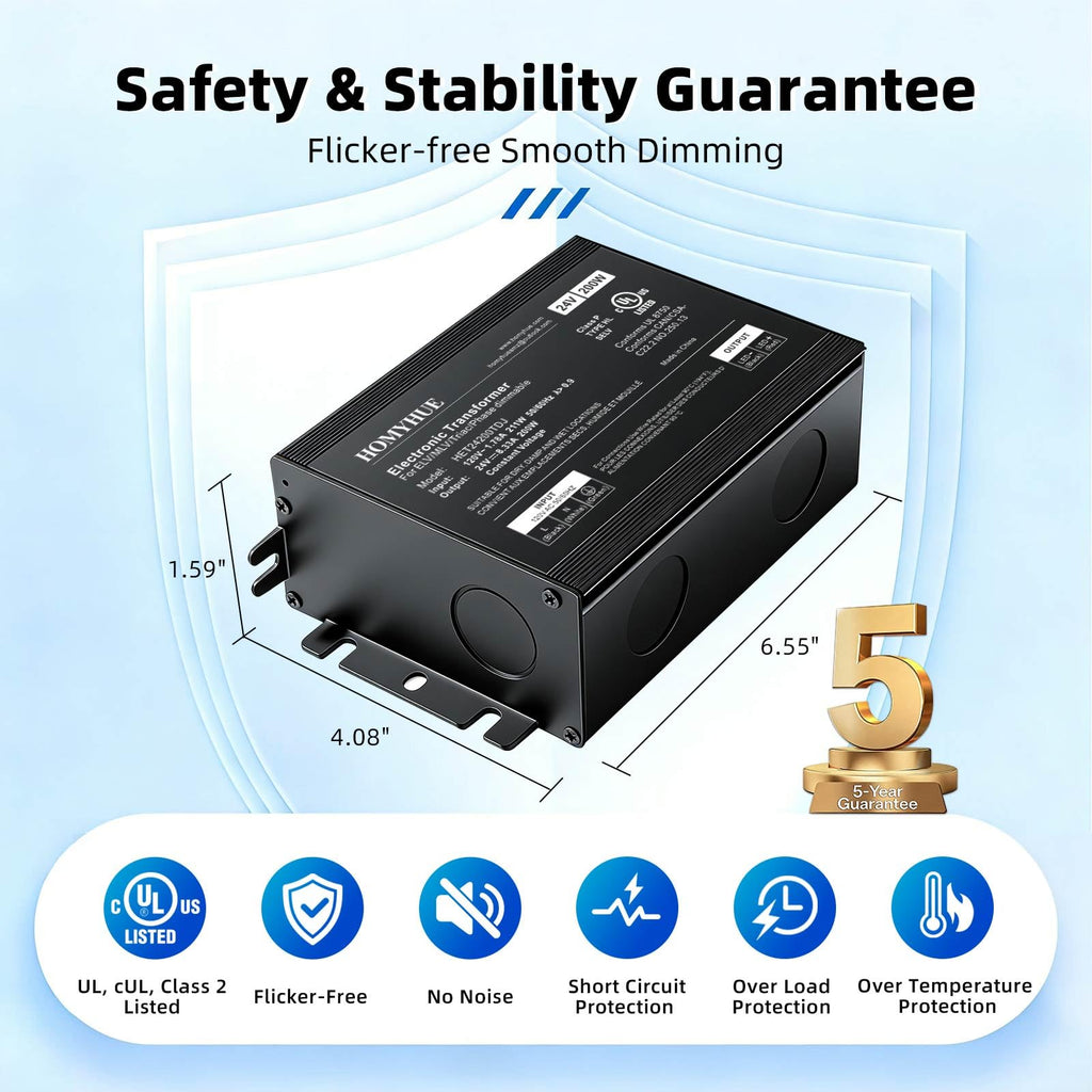 200W 24V Dimmable LED Driver Power Supply I74513