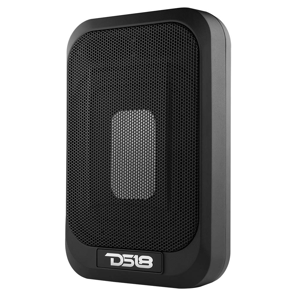 7x9 UnderSeat Slim Amplified Car Subwoofer with 4x6 Passive Radiator V7127