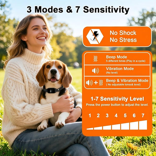 2 Pack Small Anti Barking Training Collar S3639
