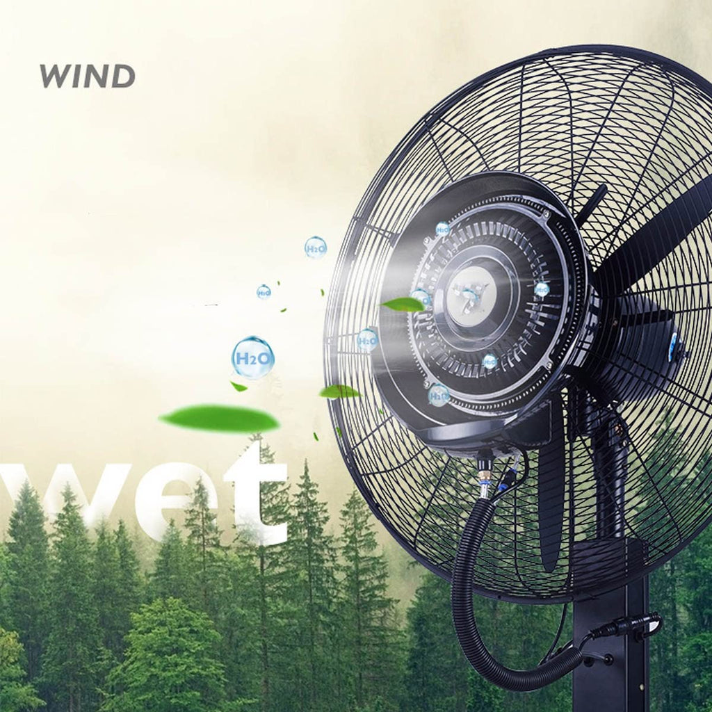 20 Inch High Velocity Metal Floor Fan with 3 Speed Settings Z74801