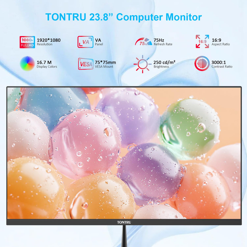 23.8 inch Full HD VA Monitor 75Hz Black M22581