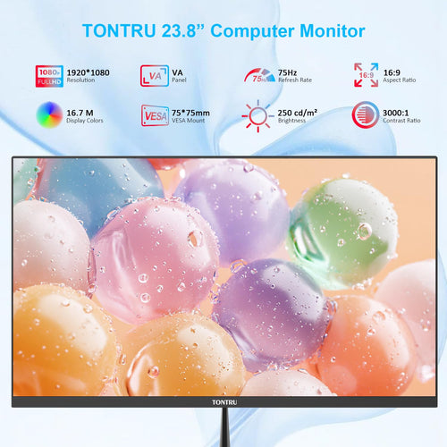 23.8 inch Full HD VA Monitor 75Hz Black M22581