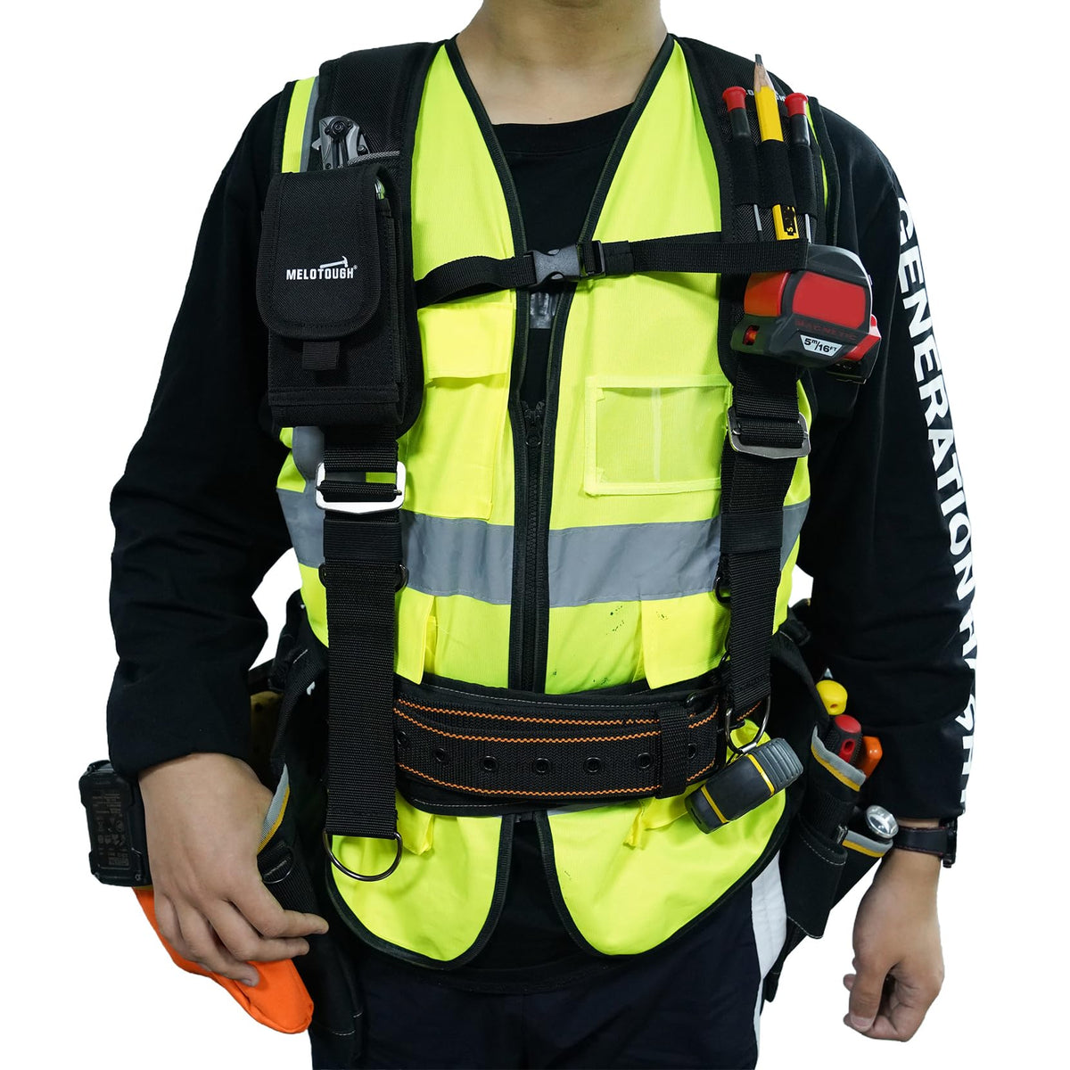 Tool Belt Suspenders Padded Work Suspension Rig Z4017