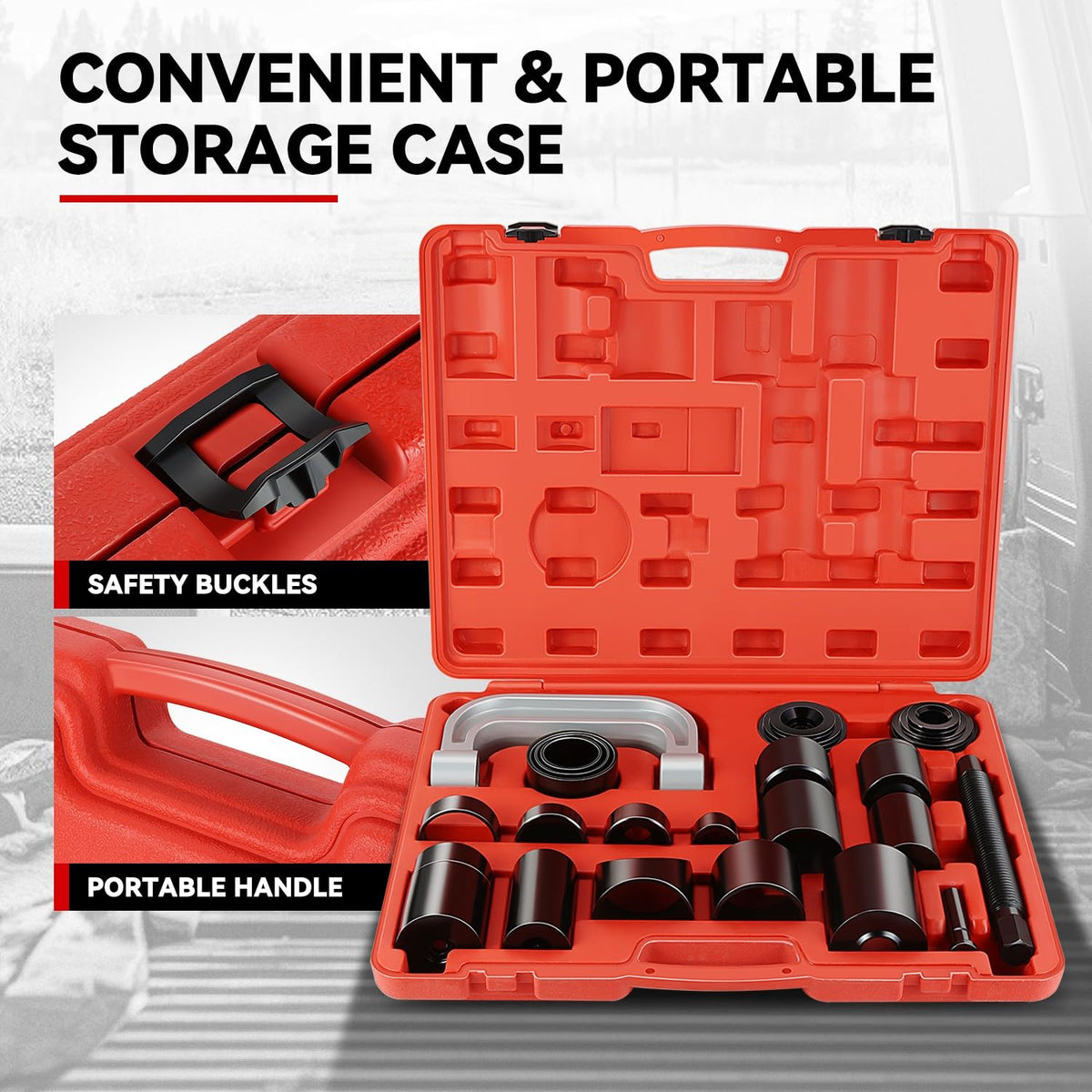 21 Pcs Ball Joint Press Kit N837